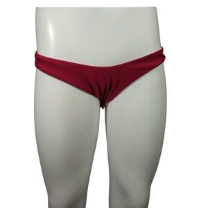 Women Maroon Bikini Bottom
